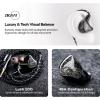 imageLinsoul ZiiGaat Lush in Ear Monitor 1DD4BA Hybrid Earphone IEM Studio Monitor Tunning Wired Earbuds with Detachable CableSilver Kiwi Ears Allegro Pro Upgraded IEM Earphone DACAMP