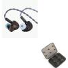 imageLinsoul Kiwi Ears Astral 1DD6BA Hybrid in Ear Monitor Wired Earbuds DUNU SampampS Silicone Eartips SML 3pairs