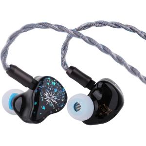 imageLinsoul Kiwi Ears Astral 1DD6BA Hybrid in Ear Monitor Wired Earbuds HiFi Studio Recording ampampMixing Earphone Portable Gaming IEMs for Professional Music Engineers Audiophiles BlueBlue