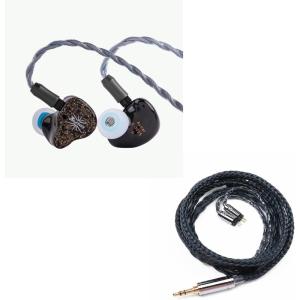 imageLinsoul Kiwi Ears Astral 1DD6BA Hybrid in Ear Monitor Wired Earbuds Tripowin Zonie IEM Cable