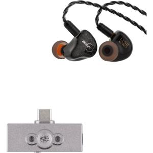 imageLinsoul ZiiGaat Lush in Ear Monitor 1DD4BA Hybrid Earphone IEM Studio Monitor Tunning Wired Earbuds with Detachable CableSilver Kiwi Ears Allegro Pro Upgraded IEM Earphone DACAMP