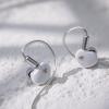 imageLinsoul 7HZ G1 inEar Monitor 10mm DLC Diaphragm Dynamic Driver IEM Earphone Wired Gaming Earbuds with Detachable OFC SilverPlated Cable for Musician Audiophile Type C with Mic WhiteWhite