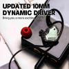 imageLinsoul 7Hz x Crinacle Zero2 in Ear Monitor Silver Kiwi Ears Allegro Pro Upgraded IEM Earphone DACAMP