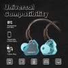 imageLinsoul 7Hz x Crinacle Zero2 in Ear Monitor Updated 10mm Dynamic Driver IEM Blue Kiwi Ears Allegro Pro Upgraded IEM Earphone DACAMP