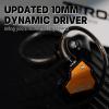 imageLinsoul 7Hz x Crinacle Zero2 in Ear Monitor Updated 10mm Dynamic Driver IEMOrange Kiwi Ears Allegro Pro Upgraded IEM Earphone DACAMP