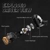 imageLinsoul 7Hz x Crinacle Zero2 in Ear Monitor Updated 10mm Dynamic Driver IEMPink Kiwi Ears Allegro Pro Upgraded IEM Earphone DACAMP