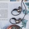 imageLinsoul BLON BL01 10mm Biology Fiber Diaphragm Driver HiFi inEar Earphone with 078mm 2Pin Detachable CableWithout mic Black