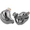 imageLinsoul BLON BL01 10mm Biology Fiber Diaphragm Driver HiFi inEar Earphone with 078mm 2Pin Detachable CableWithout mic Black