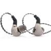 imageLinsoul BLON BL03 in Ear Monitor HiFi 10mm Carbon Diaphragm Dynamic Driver inEar Earphone IEM with 078mm 2pin Detachable Cable Without Mic BrownBrown