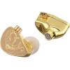 imageLinsoul BLON x HBB Z300 10mm Silicone Diaphragm in Ear Monitor HiFi IEM Earphone Dragon Pattern Faceplate Detachable 4Core Copper Cable Gold Without Mic 35mm