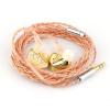 imageLinsoul BLON x HBB Z300 10mm Silicone Diaphragm in Ear Monitor HiFi IEM Earphone Dragon Pattern Faceplate Detachable 4Core Copper Cable Gold Without Mic 35mm
