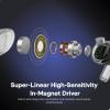 imageLinsoul KZ Carol Pro Wireless Earbuds Bluetooth 54 True Wireless Gaming Earphones with Hybrid ANC LDAC HiRes Audio 35H Play Time Professional HiFi IEM for Audiophiles Musicians