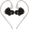 imageLinsoul KZ ZS10 Pro 4BA1DD 5 Driver in Ear MonitorWithout Mic Dark Black Kiwi Ears Allegro Pro Upgraded IEM Earphone DACAMP