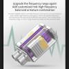 imageLinsoul KZ ZSX 5BA1DD 6 Driver Hybrid inEar HiFi Earphones with Zinc Alloy Faceplate Recessed 2 Pin Detachable Cable for Audiophile Musician with Mic CyanCyan