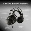 imageLinsoul Kiwi Ears Altruva Over Ear Headphone HiFi 50mm Dynamic Driver Monitoring Headphones Wired Gaming Headset OpenBack Stereo Headphones for Studio Engineer Audiophile Gaming BlackwoodBlackWood