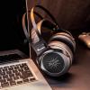 imageLinsoul Kiwi Ears Altruva Over Ear Headphone HiFi 50mm Dynamic Driver Monitoring Headphones Wired Gaming Headset OpenBack Stereo Headphones for Studio Engineer Audiophile Gaming BlackwoodBlackGrey