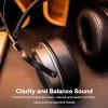 imageLinsoul Kiwi Ears Altruva Over Ear Headphone HiFi 50mm Dynamic Driver Monitoring Headphones Wired Gaming Headset OpenBack Stereo Headphones for Studio Engineer Audiophile Gaming BlackwoodBlackGrey