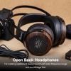 imageLinsoul Kiwi Ears Altruva Over Ear Headphone HiFi 50mm Dynamic Driver Monitoring Headphones Wired Gaming Headset OpenBack Stereo Headphones for Studio Engineer Audiophile Gaming BlackwoodBlackWood