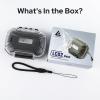 imageLinsoul LC02 in Ear Monitor Case Portable Earbud Hard Case Waterproof Earphone Storage Box Travel Carrying Case for Headphones and IEM Cables Fit for ZS10 PRO Cadenza Supermix4 Hype4 Zero2 Zonie