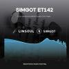 imageLinsoul SIMGOT ET142 in Ear Monitor 1 Planar  1 PZT Hybrid Driver HiFi IEM Earphone Wired Earbuds with Replaceable Tuning Nozzles Detachable SilverPlated OFC Cable for Musician Audiophile