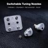 imageLinsoul TWISTURA WoodNote Wood Diaphragm in Ear Monitor 10mm DualMagnet DualChamber Driver IEM Earphones StudioGrade Monitoring Earbuds with Detachable Filter Nozzles Replaceable Plugs