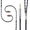 imageLinsoul Tripowin Zonie IEM Cable 16 Core Silver Plated Earphone Upgraded Cords 125m SPC in Ear Monitor Cable for 7HZ Timeless AE TINHIFI T2 PRO T3 T4MMCX 25mmMossMoss