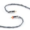 imageLinsoul Tripowin Zonie IEM Cable 16 Core Silver Plated Earphone Upgraded Cords 125m SPC in Ear Monitor Cable for 7HZ Timeless AE TINHIFI T2 PRO T3 T4MMCX 25mmMossMoss