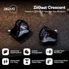 imageLinsoul ZiiGaat Crescent in Ear Monitor Premium 2DD2BA Hybrid IEM Earphone Isobaric Bass Vintage Analog Sound 3DPrinted Resin Shell with Detachable IEM Cable for MusiciansStudio