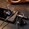 imageLinsoul ZiiGaat Crescent in Ear Monitor Premium 2DD2BA Hybrid IEM Earphone Isobaric Bass Vintage Analog Sound 3DPrinted Resin Shell with Detachable IEM Cable for MusiciansStudio