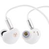imageLinsoul 7HZ G1 inEar Monitor 10mm DLC Diaphragm Dynamic Driver IEM Earphone Wired Gaming Earbuds with Detachable OFC SilverPlated Cable for Musician Audiophile Type C with Mic WhiteWhite