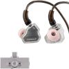 imageLinsoul 7Hz x Crinacle Zero2 in Ear Monitor Silver Kiwi Ears Allegro Pro Upgraded IEM Earphone DACAMP
