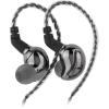 imageLinsoul BLON BL01 10mm Biology Fiber Diaphragm Driver HiFi inEar Earphone with 078mm 2Pin Detachable CableWithout mic Black