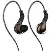 imageLinsoul BLON BL03 in Ear Monitor HiFi 10mm Carbon Diaphragm Dynamic Driver inEar Earphone IEM with 078mm 2pin Detachable Cable Without Mic BrownBrown
