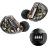 imageLinsoul KZ AS24 Pro 12BA Drivers inEar Monitor Tunable HiFi IEM Wired Earbuds with Detachable Cable for Audiophile Tunable Without Mic
