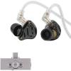 imageLinsoul KZ ZS10 PRO 2 in Ear Monitor IEM Black with Mic Kiwi Ears Allegro Pro Upgraded IEM Earphone DACAMP