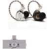 imageLinsoul KZ ZS10 Pro 4BA1DD 5 Driver in Ear Monitor HiFi Wired Earbuds Gaming EarbudsWithout Mic Black Kiwi Ears Allegro Pro Upgraded IEM Earphone DACAMP