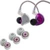 imageLinsoul KZ ZS10 Pro 4BA1DD 5 Driver inEar HiFi Metal Earphones with Mic Kiwi Ears Flex Earbud Tips Replacement Silicone IEM Tips