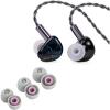 imageLinsoul Kiwi Ears Cadenza in Ear Minitor Blue  Kiwi Ears Flex Earbud Tips