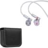 imageLinsoul TIN HiFi T4 10mm Carbon Nanotube Dynamic Driver inEar Monitor EarphonesKiwi Ears Earbud Case Portable Earphone Carrying Case