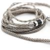 imageLinsoul Tripowin Zonie IEM Cable 16 Core Silver Plated Earphone Upgraded Cords 125m SPC in Ear Monitor Cable for 7HZ Timeless AE TINHIFI T2 PRO T3 T4MMCX 25mmMossGrey