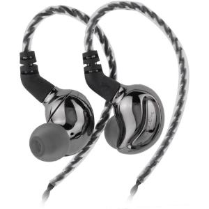 imageLinsoul BLON BL01 10mm Biology Fiber Diaphragm Driver HiFi inEar Earphone with 078mm 2Pin Detachable CableWithout mic Black