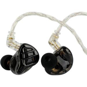 imageLinsoul KZ ZAR 7BA1DD inEar Monitor HiFi Wired Earbuds Gaming Earbuds Hybrid IEM Earphones with Recessed 2 Pin Detachable Cable for Musicians Studio Engineers and Audiophileswith MicWithout Mic