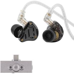 imageLinsoul KZ ZS10 PRO 2 in Ear Monitor IEM Black with Mic Kiwi Ears Allegro Pro Upgraded IEM Earphone DACAMP