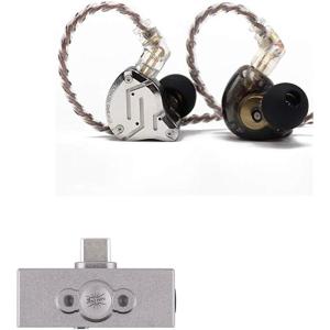 imageLinsoul KZ ZS10 Pro 4BA1DD 5 Driver in Ear Monitor HiFi Wired Earbuds Gaming EarbudsWithout Mic Black Kiwi Ears Allegro Pro Upgraded IEM Earphone DACAMP