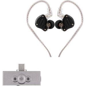 imageLinsoul KZ ZS10 Pro 4BA1DD 5 Driver in Ear Monitorwith Mic Dark Black Kiwi Ears Allegro Pro Upgraded IEM Earphone DACAMP
