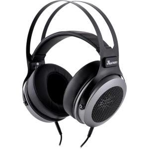 imageLinsoul Kiwi Ears Altruva Over Ear Headphone HiFi 50mm Dynamic Driver Monitoring Headphones Wired Gaming Headset OpenBack Stereo Headphones for Studio Engineer Audiophile Gaming BlackwoodBlackGrey