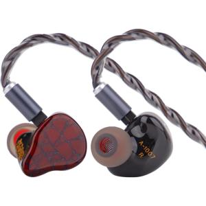 imageLinsoul Punch Audio Martilo in Ear Monitor 1 Planar  2BA  2DD Hybrid Driver Basshead IEM Earphones HiFi Wired Earbuds with Precision Detail for EDM HipHop Monitoring