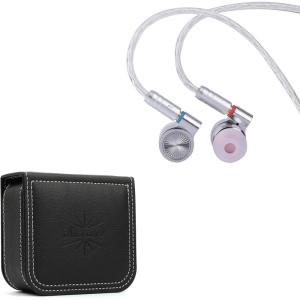 imageLinsoul TIN HiFi T4 10mm Carbon Nanotube Dynamic Driver inEar Monitor EarphonesKiwi Ears Earbud Case Portable Earphone Carrying Case