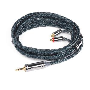 imageLinsoul Tripowin Zonie IEM Cable 16 Core Silver Plated Earphone Upgraded Cords 125m SPC in Ear Monitor Cable for 7HZ Timeless AE TINHIFI T2 PRO T3 T4MMCX 25mmMossMoss