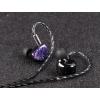 imageLinsoul Kiwi Ears Cadenza in Ear Minitor Purple  Kiwi Ears Flex Earbud Tips